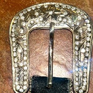 Rodeo bling leather belt size XL